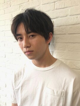 ジョニーメン 中野店(Johnny MEN) ニュアンスパーマのセンターパート