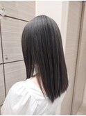 ダブルカラー アッシュグレー