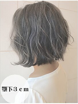 アッシュ 亀戸店(Ash) 【小動物系スタイル】コロン♪とまあるい切りっぱなしボブ