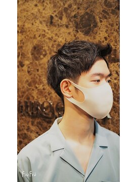 ヒロギンザ 浜松町店(HIRO GINZA) [hiro ginza]ツーブロショートアップバング　浜松町/大門/理容室