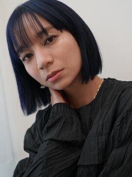 ヴィサージュクオン(VISAGE Quon) 王道BOBブルーブラック