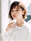 外ハネミニボブ