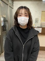 ミニム ヘアー(minim hair)&nbsp;【minim×高橋】パーマ風スタイリング