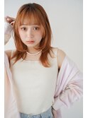 ★ふんわりカールヘルシースタイルルーズヘアショコラアッシュ