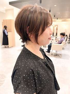 ヴィサージュタイム(VISAGE thyme) 丸みショート/ショート/ショートボブ/ボブ/ブリーチ/ハイライト