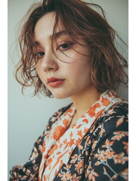 ルス 立川(LUZ) 【LUZ立川】ゆるふわカール＋マロンブラウン★New Open