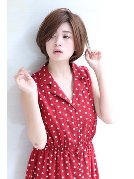 オーロ 千里山店(ORO) 20代30代40代50代前髪イメチェンこなれミディ髪質改善ショート