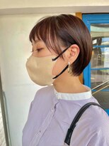 ロディーナ 大口 新子安(rodina)&nbsp;耳かけ/大人可愛い/ショートヘア/ショートボブ/アッシュ/韓国