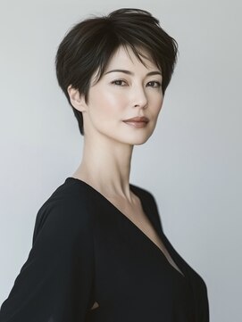 アルトリスト(Altruist Aging×HAIR&SPA) ★ダークアッシュ大人ガーリーボブ着物似合わせカット/髪質改善