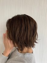 ヴァンカウンシル 清須店(VANCOUNCIL)&nbsp;魅力が際立つ冬カラー×ゆるふわパーマ ブラウン/ベージュ