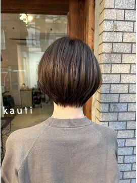 カウチ(kauti) ナチュラルショートボブ