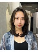 【スタイリスト松下】ミディアムレイヤー