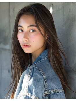 ルルクス ヘアーサロン(LuLux)の写真/【髪質改善・縮毛矯正が人気です☆】薬剤選定でダメージも最小限に！うるツヤストレートで自然な艶髪に♪