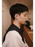 メンズカット＋眉カット＋シャンプーブロー　￥4900