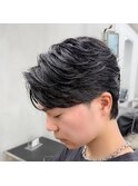 フェザーパーマ　メンズカット　メンズサロン