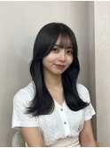 透明感オリーブグレージュ