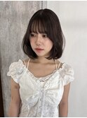 シアーグレージュ/暗髪/韓国/広島/袋町