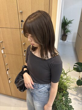 ルブランヘアギャラリー(Le blanc hair gallery) オリーブグレージュ