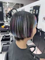 トニーアンドガイ 青山店(TONI & GUY)&nbsp;アッシュブラック×レインボーカラー