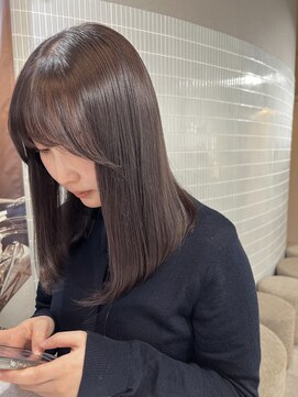 ボタン ハカタ(VOTAN hakata) 【前田七音】艶プル♪水素トリートメント/髪質改善/ワインレッド