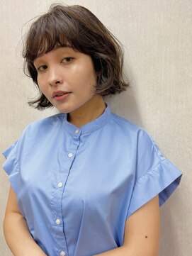 ガーデン 銀座(GARDEN) ボブ パーマ ボブパーマ ニュアンスパーマ くせ毛風パーマ