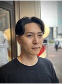 フェードカット パーマミディアムスタイル 新潟 女池