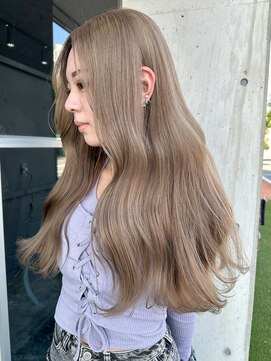 メゾン(Maison) グレージュ【ブリーチ/ダブルカラー/カラー/インナーカラー】