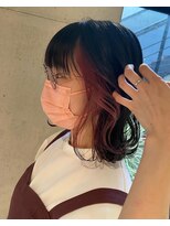 レジュアル(RESSUAL)&nbsp;インナーカラー　ピンクベージュ