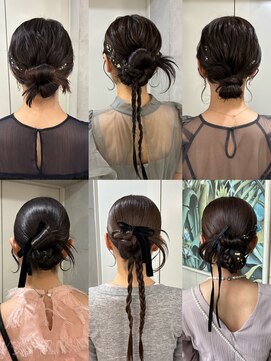 デューヘアー(due hair) ヘアセット/ヘアアレンジ/結婚式お呼ばれヘア