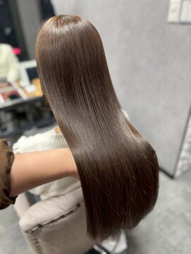 アンド ティグル クマモト(&.TIGRE KUMAMOTO) 髪質改善／ケアカラー／艶髪