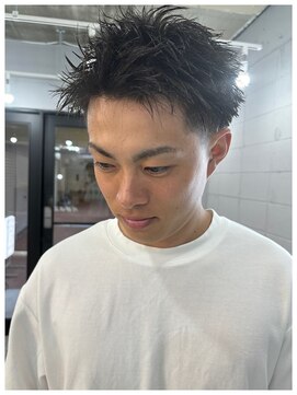 刈部倶楽舞 スパイキーショート×ソフトツイスト