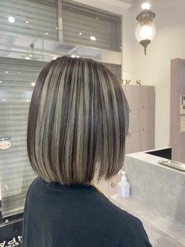 インパークス 西新井店(INPARKS) アンブレラカラー×ボブ[西新井店]