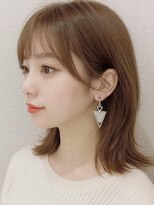 ウィールールピヴォクロス(WE RULE pivot cross)&nbsp;20代30代40代50代/大人可愛いミディアム/透明感グレージュ