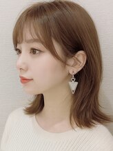 ウィールールピヴォクロス(WE RULE pivot cross) 20代30代40代50代/大人可愛いミディアム/透明感グレージュ