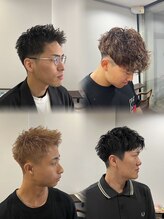 kazukiが作るメンズスタイル【フェード/スパイキーショート/ツイストパーマ/ツイストスパイラル】