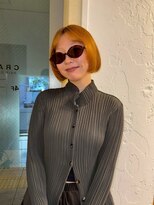 クラフト ヘア デザイン(CRAFT HAIR DESIGN)&nbsp;レイヤーボブ/ハニーベージュ/ハニーゴールド