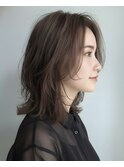 乾かすだけでお洒落。抜け感たっぷりの褒められミディアム