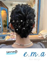 エマヘアデザイン(e.m.a Hair design) アップアレンジ