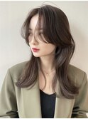 髪質改善カラーレイヤースタイル