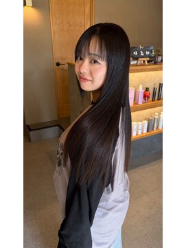 芯 艶髪