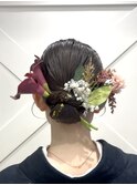成人式アレンジ