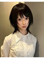 ハコ プラス(HACO+)&nbsp;【Haco+】Nova_ウルフショートレイヤー_レイヤーカット