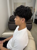 ザワン(The one) 部分パーマ/スペインカール/フェード/メンズパーマ