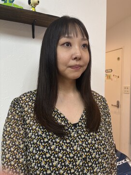 ハーティーモトヤワタ(hearty MOTOYAWATA) ナチュラルストレート×レイヤーカット