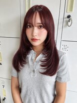 セブンルックスクレオ(7LOOKS creo) ボルドーカラー/レイヤーカット