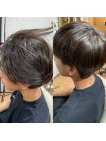 ボクノ つくば桜店(bokuno)&nbsp;メンズ髪質改善矯正Before After