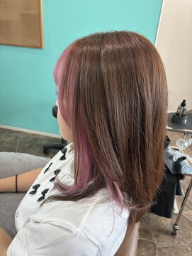 ヘアーディア みどり店(Hair...DiA) ピンクフェイスフレーミング