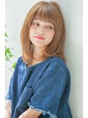 【Luce府中】ニュアンスストレートで小顔ヘアー 