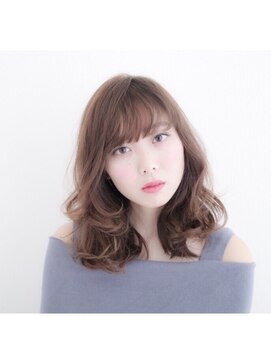 ヘアーサロン モンクール(hairsalon mon'coeur) 簡単スタイリング!華やかパーマ