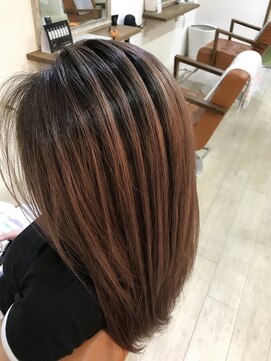 ヘアーデザインアンジー(Hair design Angie) 【ラベンダーアッシュ×グラデーション】